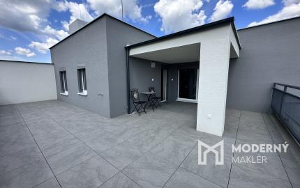 Prenájom luxusného 4izbového bytu s terasou