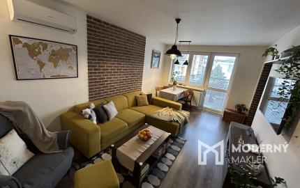 PREDANÝ !!! 3-izbový byt s vlastnou záhradou