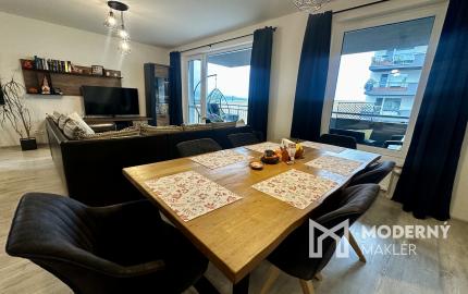 Predaj útulného zariadeného 3-izb. bytu s veľkou terasou