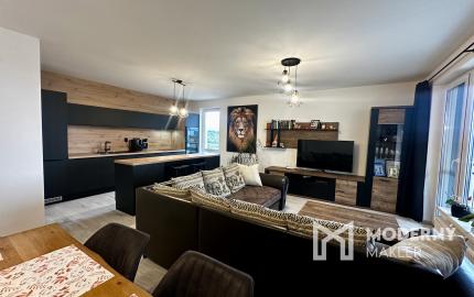 Predaj útulného zariadeného 3-izb. bytu s veľkou terasou