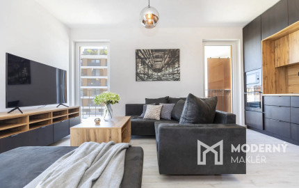 Na prenájom nadštandardne zariadený 2-izbový byt v novostavbe Slnečnice