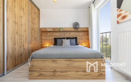 Na prenájom nadštandardne zariadený 2-izbový byt v novostavbe Slnečnice