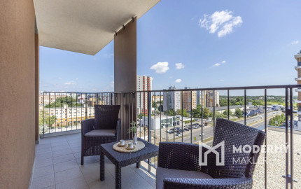 Na prenájom nadštandardne zariadený 2-izbový byt v novostavbe Slnečnice