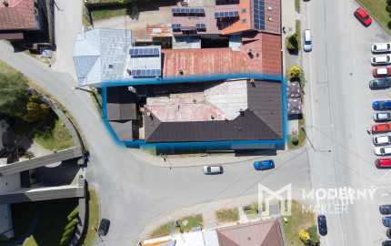 Na predaj komerčná budova v centre mesta Spišská Stará Ves so skvelým investičným potenciálom
