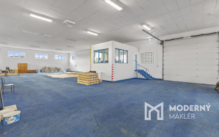 Na predaj investičná priemyselná hala v obci Trnávka