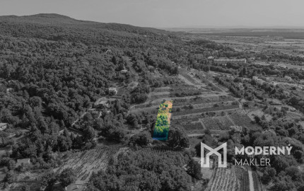Na predaj slnečný pozemok s jedinečným výhľadom v Modre