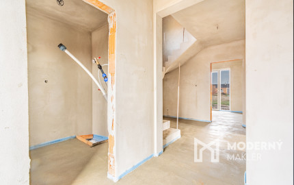 Na predaj nadštandardná novostavba dvojpodlažného rodinného domu v Novej Dedinke