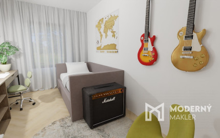 Na predaj priestranný 4-izbový bungalov s terasou v Hrnčiarovciach nad Parnou