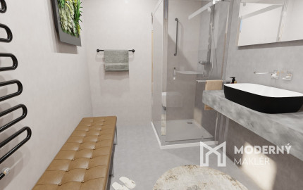 Na predaj moderný 4-izbový rodinný dom s terasou v Hrnčiarovciach nad Parnou