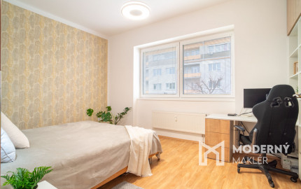 Na predaj kompletne zariadený 3-izbový byt v Trenčíne