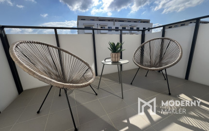 Na prenájom novostavba moderného, kompletne zariadeného 2izb bytu na Tramínovej ul. v Trenčíne.