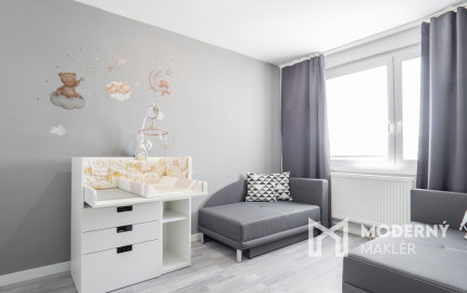 Na predaj dizajnový 3-izbový byt po kompletnej rekonštrukcii v Rači