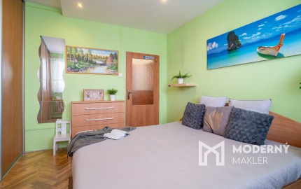 Na predaj 2-izbový byt s balkónom po kompletnej rekonštrukcii v Ružinove