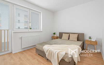 REZERVOVANÉ: Na prenájom 2-izbový byt s balkónom a garážovým státím v projekte MIKO, Trnava