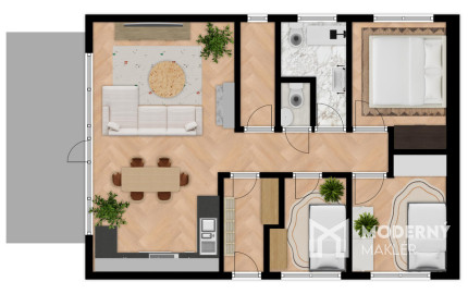 Na predaj rodinný dom v obci Tešedíkovo