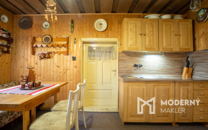 Na predaj tradičná drevenica v malebnom prostredí obce Východná