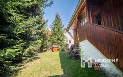 Na predaj tradičná drevenica v malebnom prostredí obce Východná