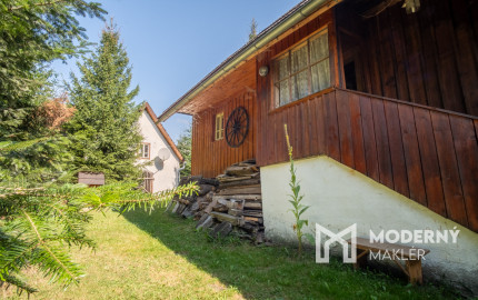 Na predaj tradičná drevenica v malebnom prostredí obce Východná