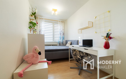 REZERVOVANÉ: Na predaj 2-izbový byt s krásnym výhľadom v Trenčíne