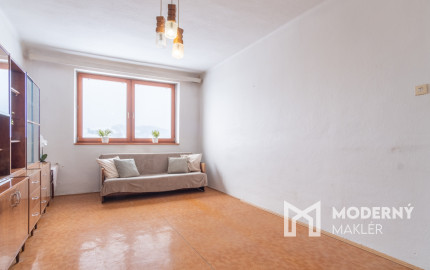 REZERVOVANÉ: Na predaj útulný 2-izbový byt v malebných Hybiach v pokojnej lokalite