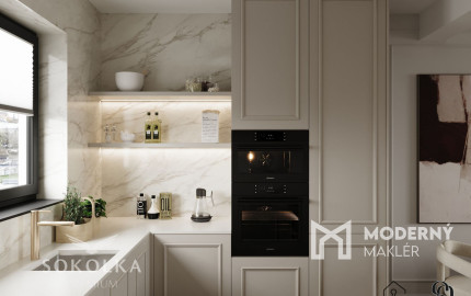 SOKOLKA Na predaj unikátny 3-izbový byt č. 1.02.A vo Zvolene