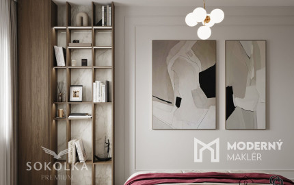 SOKOLKA Na predaj unikátny 3-izbový byt č. 1.02.A vo Zvolene