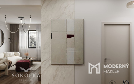 SOKOLKA Na predaj unikátny 3-izbový byt č. 1.02.A vo Zvolene