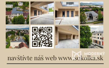 SOKOLKA Na predaj unikátny 3-izbový byt č. 1.02.A vo Zvolene