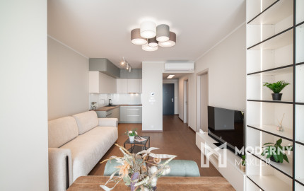 Na prenájom 2-izbový byt so šatníkom v Eurovea Tower – Bratislava