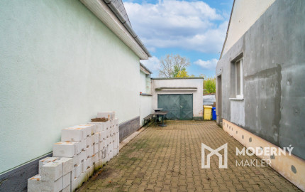 Na predaj 3-izbový rodinný dom v pokojnej časti mesta Malacky