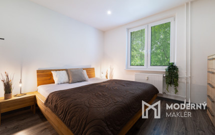 REZERVOVANÉ: Na predaj priestranný 3-izbový byt v Bratislave - Ružinov