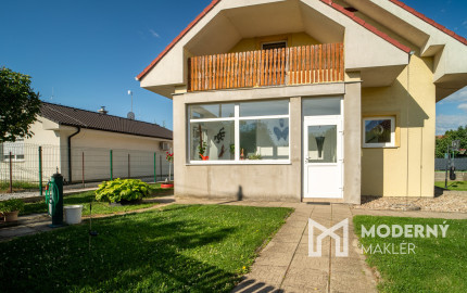 Na predaj rodinný dom s garážou v tichej časti Serede