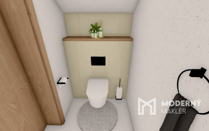 Na predaj 3-izbový byt v obci Marhaň