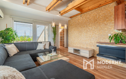 Na prenájom kompletne zariadený 4-izbový podkrovný byt v Ivanke pri Dunaji