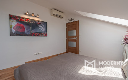 Na prenájom kompletne zariadený 4-izbový podkrovný byt v Ivanke pri Dunaji