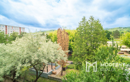 Na predaj priestranný 3-izbový byt s veľkou loggiou v Rači