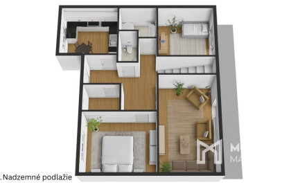 REZERVOVANÉ: Na predaj rodinný dom vo Svite v mestskej časti Podskalka