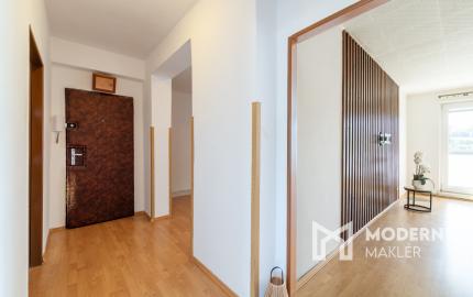 Na predaj čiastočne zariadený 3-izbový byt v Kálnici