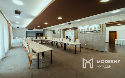 Na predaj elegantný kongresový Hotel Elite v Novej Dubnici