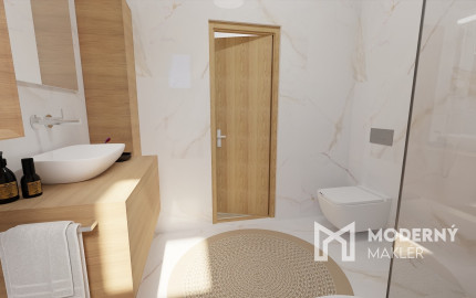 Na predaj rodinný dom v Topoľnici - kvalitné materiály, moderná lokalita