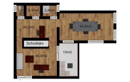 Na prenájom jedno podlažie polyfunkcie na Zavarskej ulici v Trnave