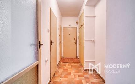 Na predaj 2 izbový byt v pôvodnom stave v meste Myjava