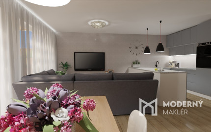 Na predaj 4 izbová bytová jednotka v dvojdome v Lehniciach