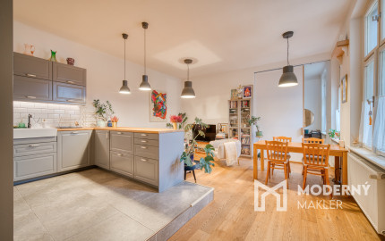 Na prenájom štýlový 2,5-izbový byt na Palisádach v Bratislave