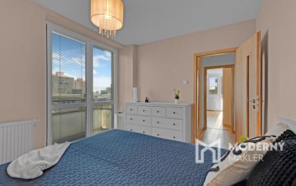 Moderný a svetlý byt, v ktorom je všetko pripravené na okamžité nasťahovanie.
