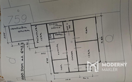 NOVÁ CENA.....Rodinný dom v tichej časti vo vyhľadávanej lokalite v meste Bánovce n/B