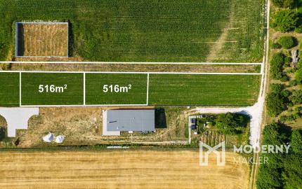 Na predaj pozemky určené na výstavbu rodinných domov v obci Sokolovce