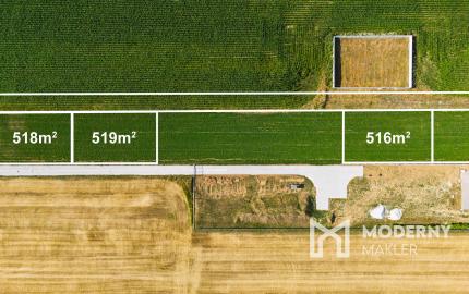 Na predaj pozemky určené na výstavbu rodinných domov v obci Sokolovce