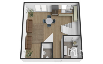 Na predaj čiastočne zariadený dom v Župčanoch