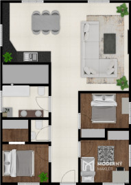 Na predaj skolaudovaný 4-izbový rodinný dom v obci Zohor